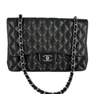 Chanel Classic Jumbo Single Flap SHW